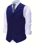 Byron | Refined Herringbone Waistcoat