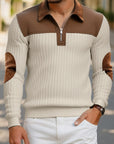 Roland | Two-Tone Quarter-Zip Pullover
