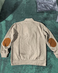 Ronan | Stand Collar Button Henley Sweater