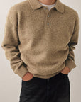Landon | Refined Polo Collar Sweater