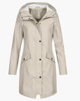 Helena | Hooded Waterproof Raincoat
