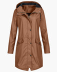 Helena | Hooded Waterproof Raincoat