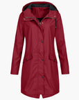Helena | Hooded Waterproof Raincoat