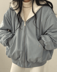 Stylish Oversized Bomber Jacket