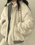 Stylish Oversized Bomber Jacket