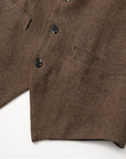 Gerard | Herringbone Tailored Waistcoat