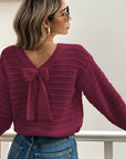 Imogen | Bow-Detail Knit Sweater