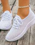 Marina | Airy Lace-Up Sneakers