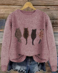 Tamara | Cozy Cat-Print Sweater