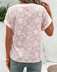 Whitney | Floral Embroidered V-Neck Blouse