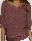 Lena | Relaxed Open-Knit Sweater