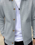 Foster | Textured Button-Up Jacket