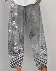 Meredith | Botanical Cropped Pants