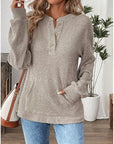 Sabine | Relaxed Henley Top