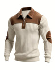 Roland | Two-Tone Quarter-Zip Pullover