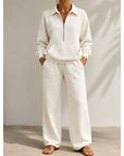 Naomi | Relaxed Half-Zip Two-Piece Set