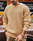 Franklin | Ribbed Round-Neck Sweater