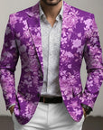 Beckett | Refined Floral-Print Blazer