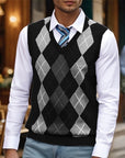 Conrad | Classic Argyle Sweater Vest