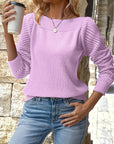 Maisie | Openwork Sleeve Sweater