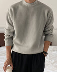 Kellan | Knitwear Long Sleeve Ribbed Sweater