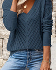 Elaine | Relaxed V-Neck Sweater