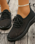 Marina | Airy Lace-Up Sneakers