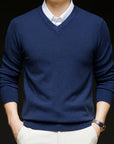 Hugh | Refined V-Neck Sweater