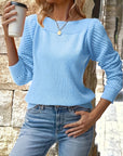 Maisie | Openwork Sleeve Sweater