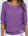Lena | Relaxed Open-Knit Sweater
