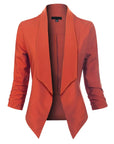 Penelope | Open-Front Draped Blazer
