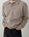 Landon | Refined Polo Collar Sweater