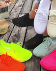 Marina | Airy Lace-Up Sneakers