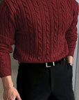 Jonas | Cable Knit Crew Neck Sweater