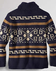 Sawyer | Patterned Zip Cardigan