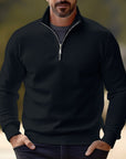 Quentin | Refined Half-Zip Pullover