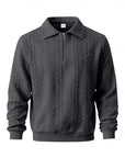 Simon | Collared Quarter-Zip Pullover