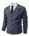 Weston | Refined Argyle Cardigan