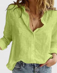 Rosanne | Relaxed Button-Up Blouse