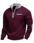 Keith | Quarter-Zip Colour Block Pullover