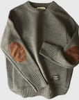 Edmund | Classic Elbow-Patch Sweater