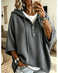 Brooklyn | Relaxed Hooded Knit Sweater