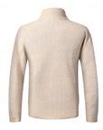 Gregory | Stand-Collar Zip Cardigan