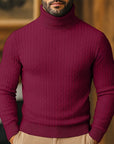 Rupert | Cable Knit Turtleneck Sweater