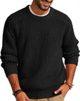 Franklin | Ribbed Round-Neck Sweater