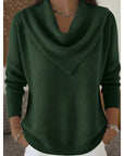 Heather | Elegant Cowl-Neck Sweater