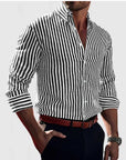 Brandon | Striped Button-Down Shirt
