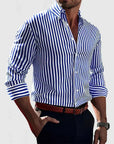 Brandon | Striped Button-Down Shirt