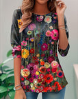 Miriam | Floral Long-Sleeve Top