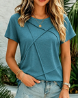 Yvonne | Crossover Wrap Top